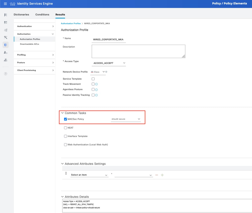 Secure Client user interface