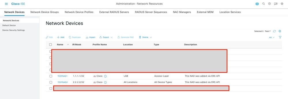 Validation de l'interface ISE 2