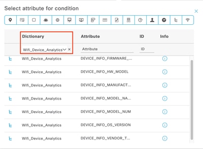 WiFi Device Analytics Dictionary