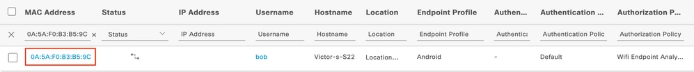 Endpoint on Context Visibility