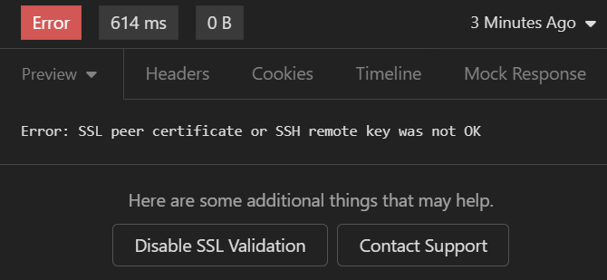 SSL-Zertifikatfehler