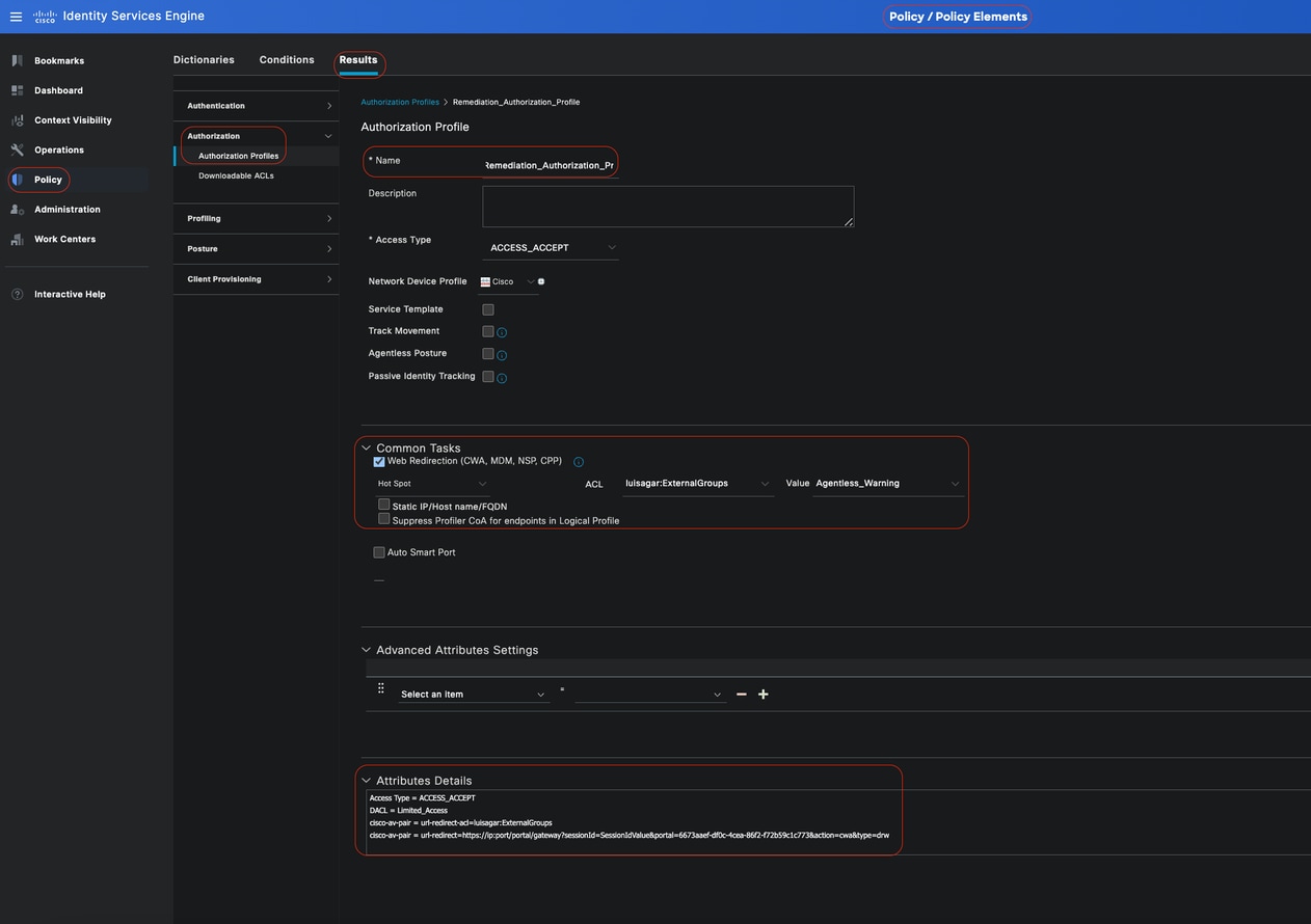 Remediation Authorization Rule