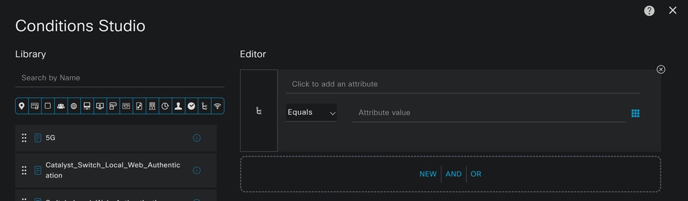 ISE - Conditional Studio