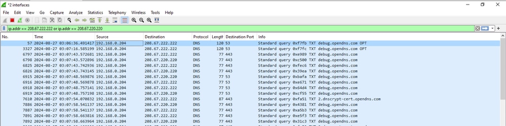 Wireshark Capture