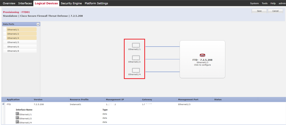 Definir Interfaces de Dados