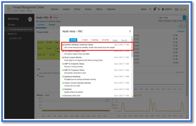 Comprobar alertas de estado de Muster-bee