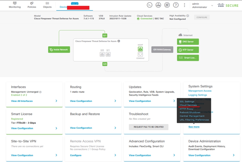 Cloud-services voor registratie