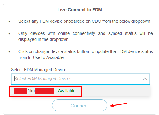 FDM-apparaatselectie