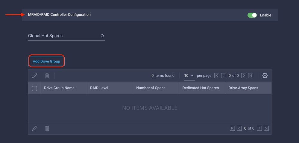 UCS-configuratie UI