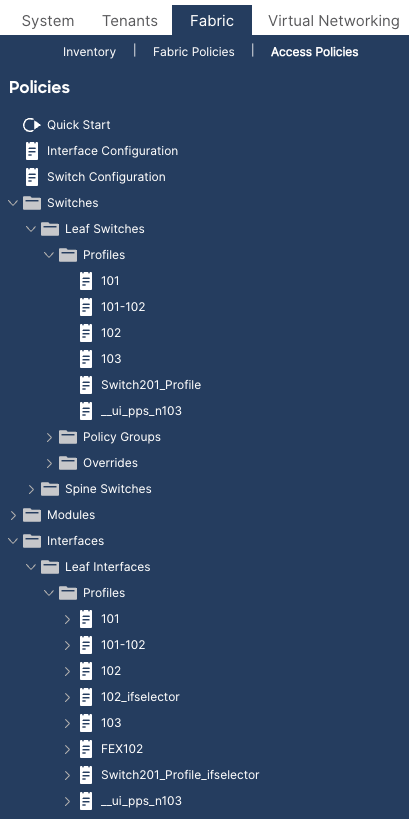 Green field deployment - system-defined profiles not configured