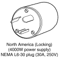 北美NEMA L6 30插头