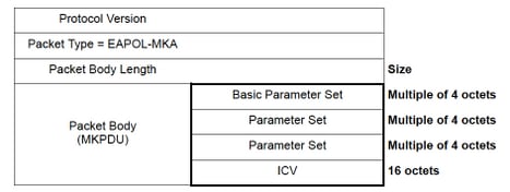 MACsec_MKA Packet Format