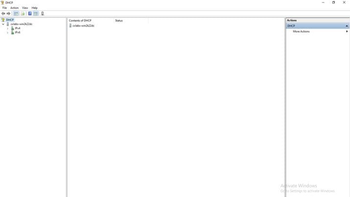 DHCP Server on Windows Server 2022