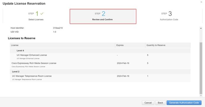 CSSM إنشاء رمز المصادقة