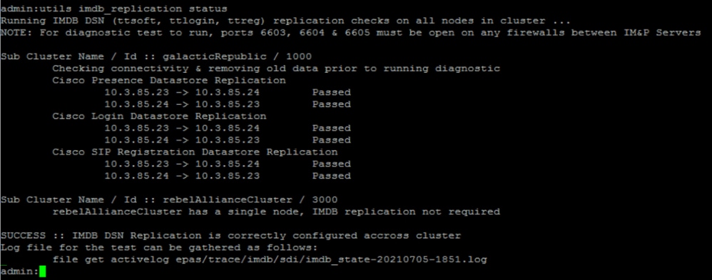 utils imdb_replication status output