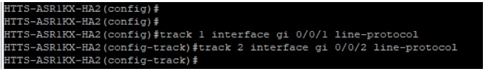 Commandes de suivi d'état d'interface sur CUBE-2.