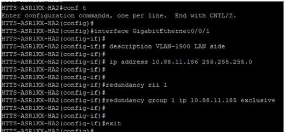 CUBE-2上的局域网端虚拟IP (VIP)配置。