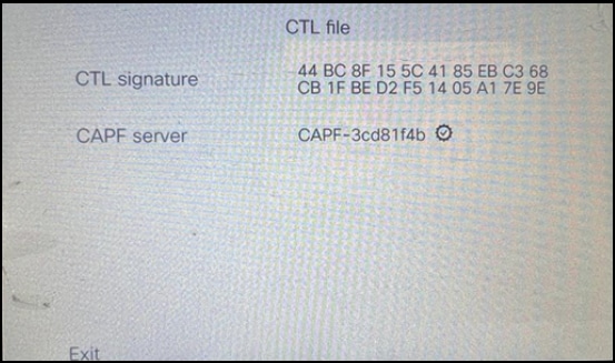 電話機のCTLファイル