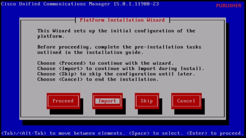 Platform Installation Wizard