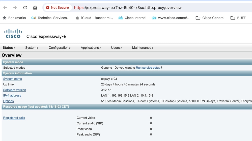 وكيل Radkit HTTP - Expressway-E