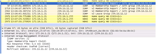 Multicast-Bericht