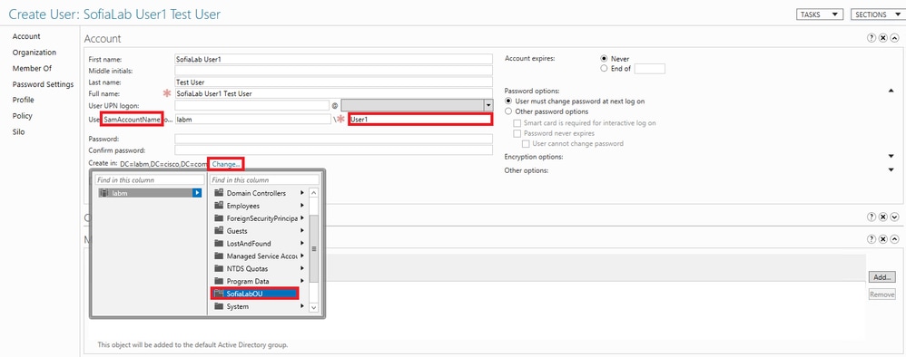 WLC GUI configureren