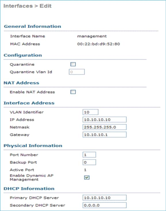 11_2500 WLC Configure a Dynamic Interface