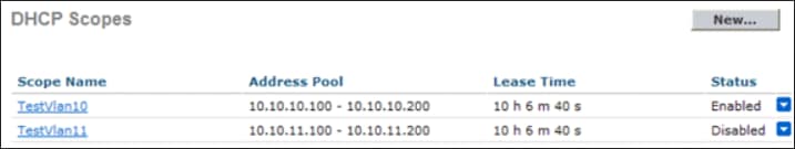 23_2500 WLC DHCP Scopes