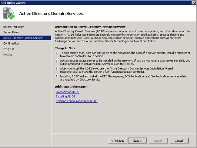 Active Directory Domain Services