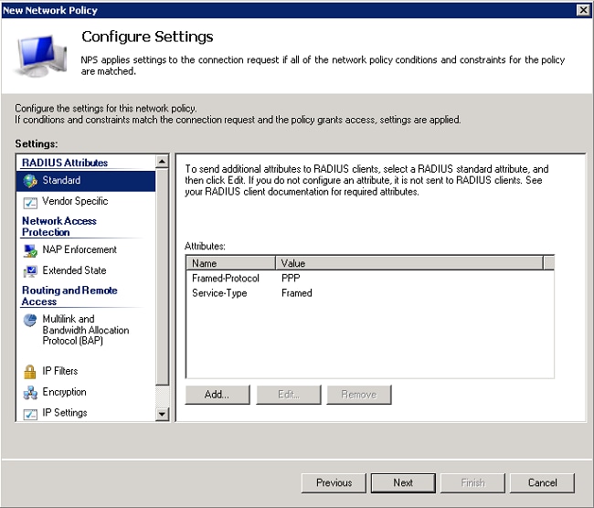 Completing New Network Policy