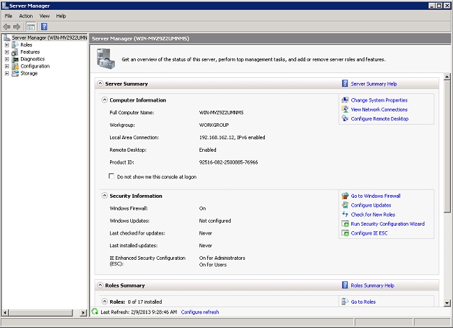 Install and Configure DHCP Services