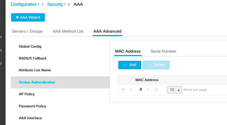 Configuration GUI