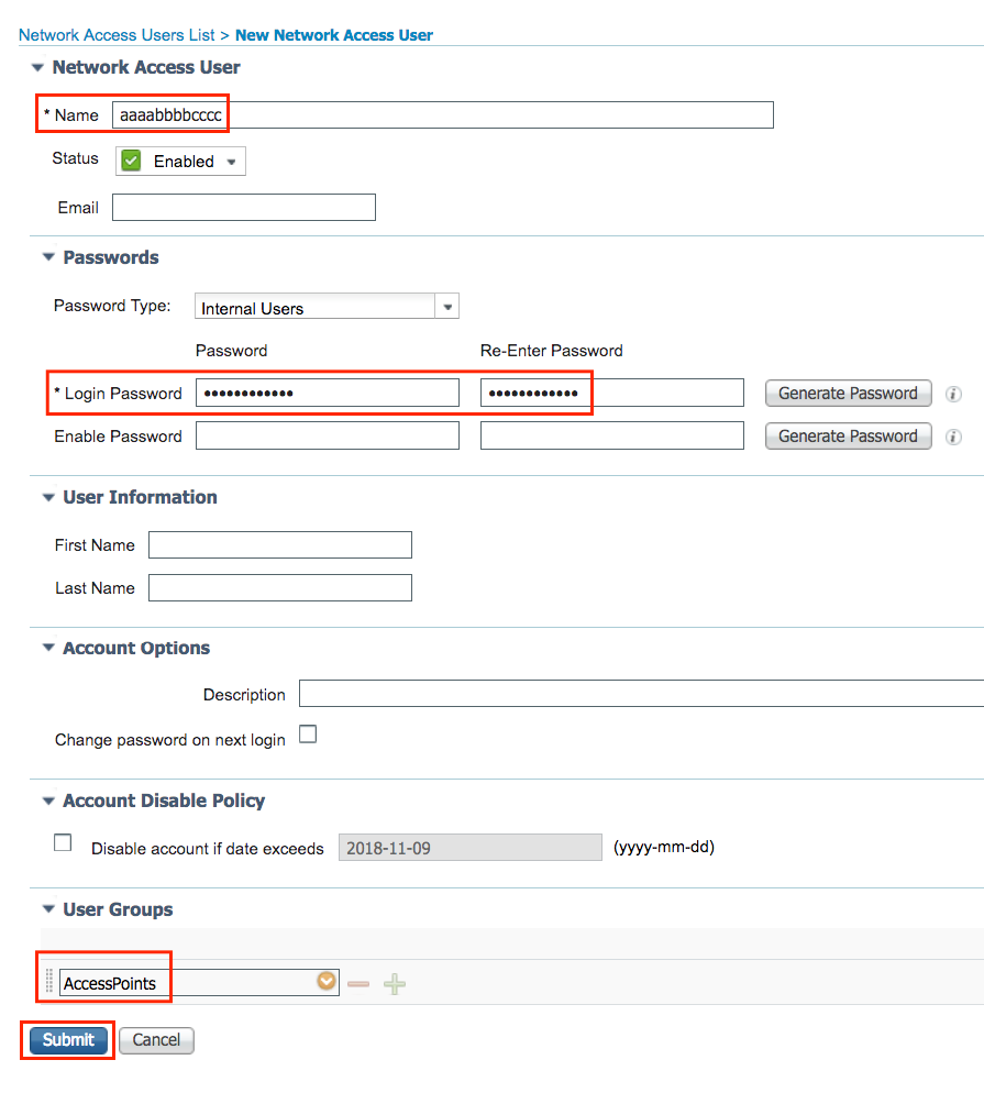 Configuration GUI