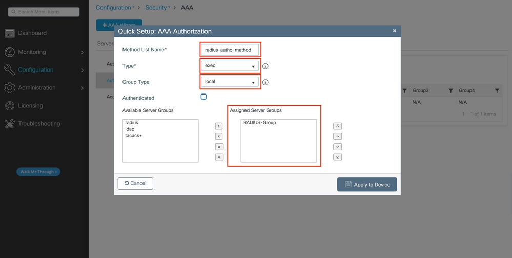 تعريف طريقة تخويل AAA