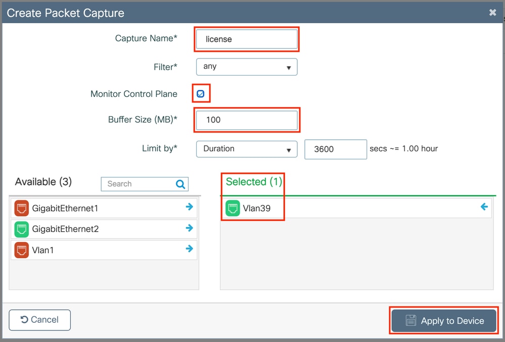 how to take packet capture screenshot