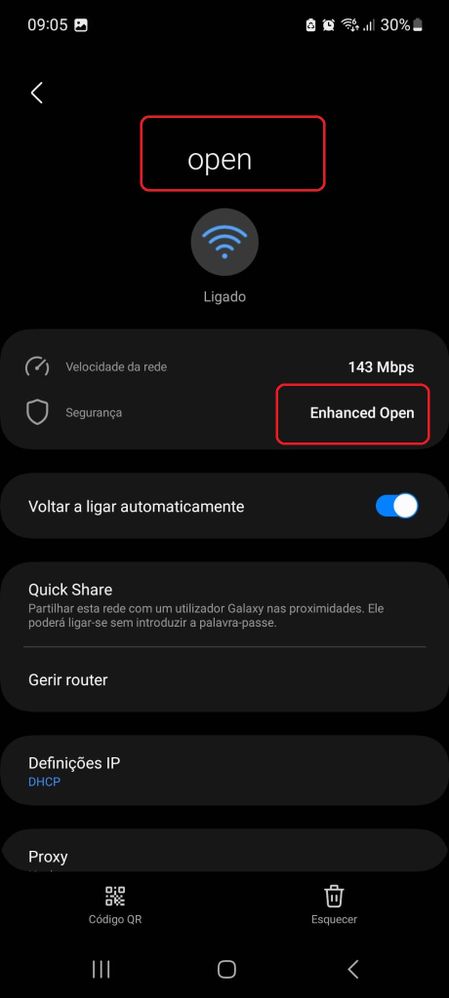 OWE Client mit Enhanced Open Support