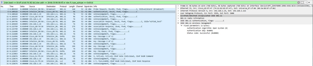 Richiesta di autenticazione OWE AX211