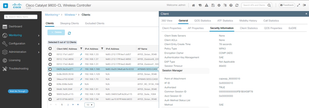 Details zum SAE S23-Client