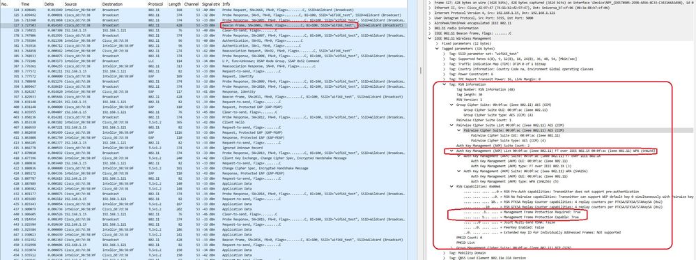 WPA3企业版802.1x-SHA256 + FT信标