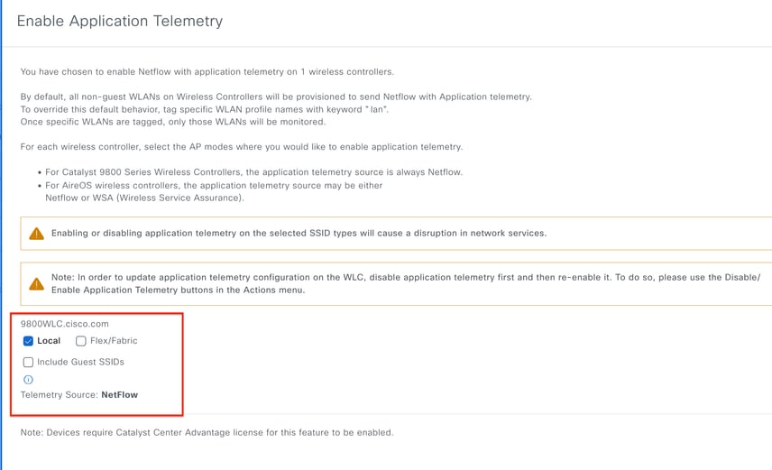 Cisco Catalyst Center上的部署模式选择