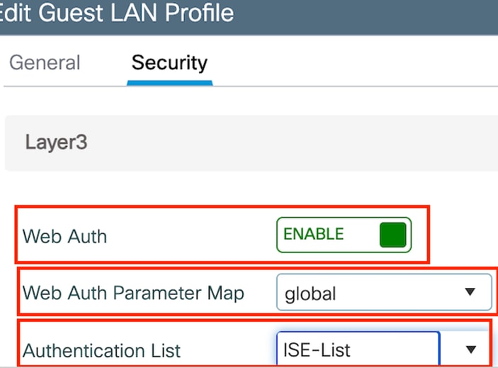 Ficha Seguridad de LAN para invitados