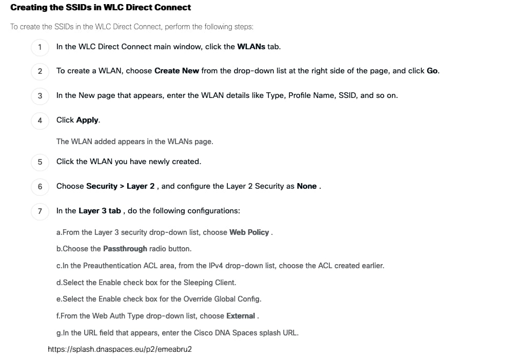 WLC Direct Connect Procedure part 1