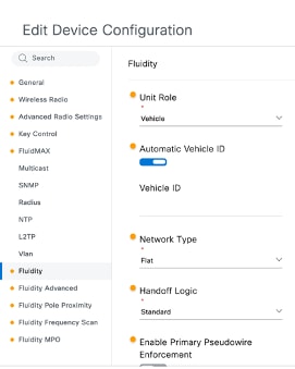 Configuration Window