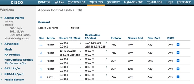 Autoriser le trafic DNS