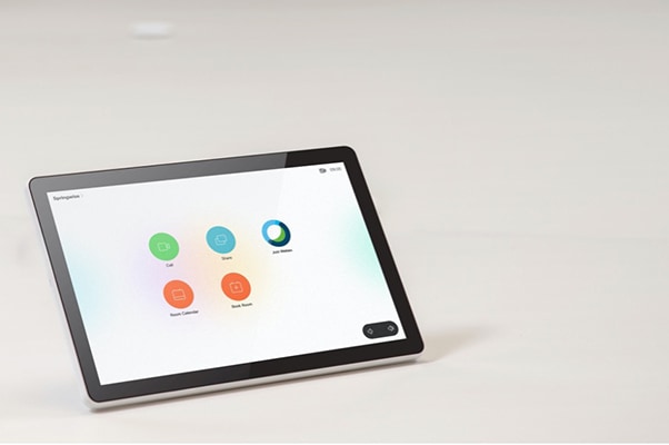 Webex Room Navigator on table
