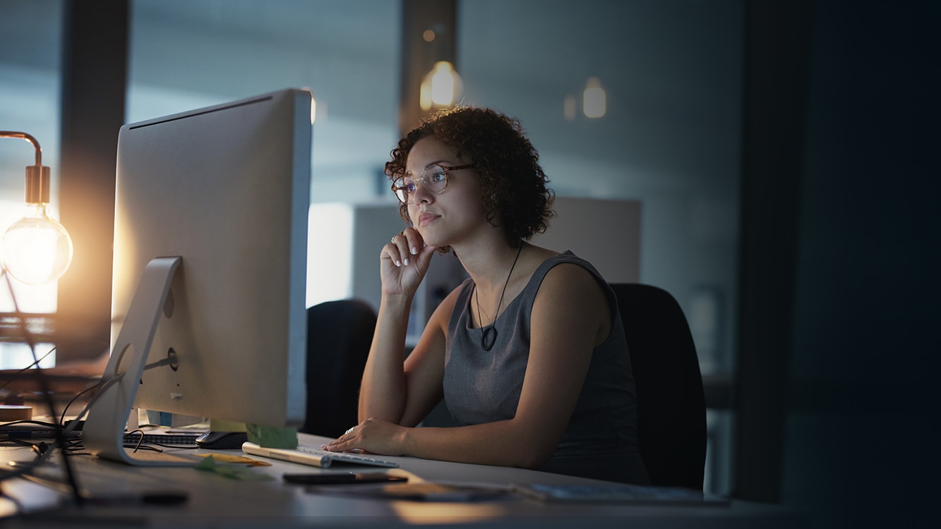 Escritório híbrido conectado por soluções sem fio