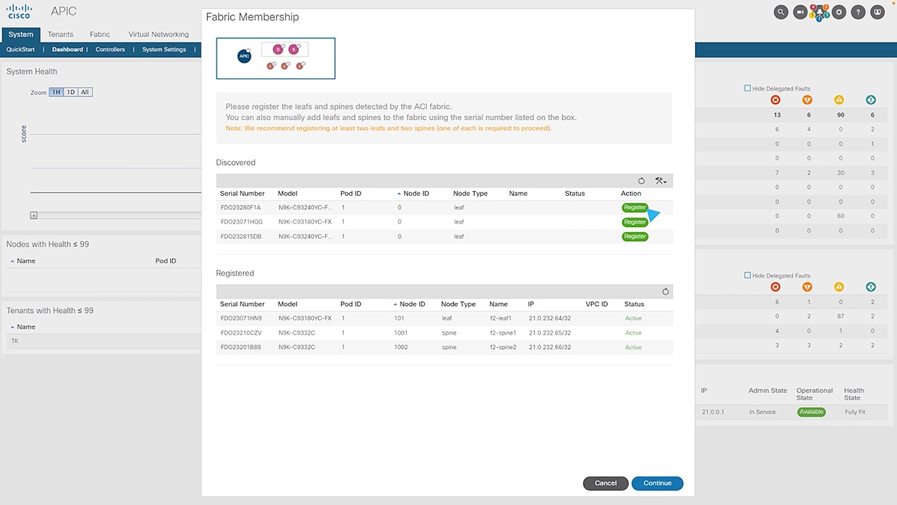 Demo zu Cisco ACI ansehen